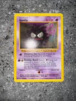 Pokemon TCG Cards SHADOWLESS Base Set Gastly 50/102 EXC-NM - Image 3