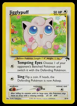 Pokemon Card - Jigglypuff Southern Islands 8/18 Promo - Image 1
