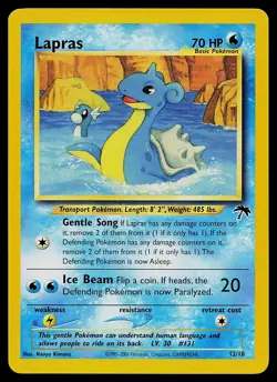 Pokemon Card - Lapras Southern Islands 12/18 Promo - Image 1