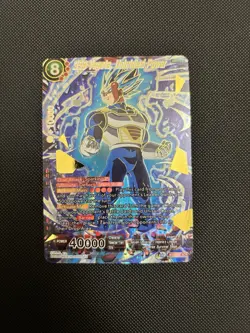 SSB Vegeta, Unbridled Power BT16-147 SCR - NM - Dragon Ball Super Card Game - Image 1