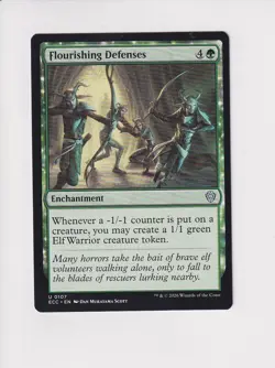 MAGIC THE GATHERING MTG COMMANDER: LORWYN ECLIPSED FLOURISHING DEFENSES - Image 1