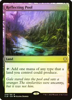 Magic The Gathering MTG REFLECTING POOL FOIL Battle for Baldur's Gate NM - Image 1