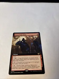 Great Train Heist 331 Extended Outlaws Thunder Junction Magic: The Gathering - Image 1