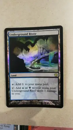 Underground River FOIL 9th Edition MTG LP/EX, - Image 2