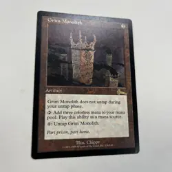 Grim Monolith Urza's Legacy - Image 1
