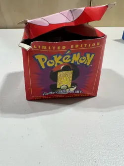Pokemon Jigglypuff 23k Gold Plated Sealed Burger King 1999 Movie Promo - Image 2