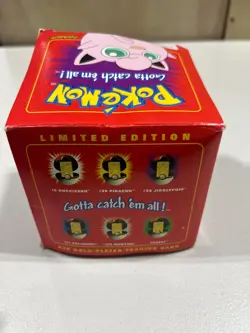 Pokemon Jigglypuff 23k Gold Plated Sealed Burger King 1999 Movie Promo - Image 3