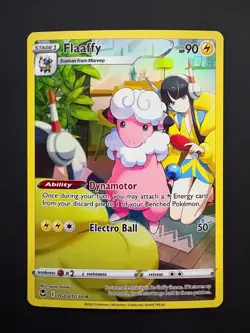 Flaaffy TG03/TG30 Pokemon Silver Tempest Trainer Gallery Holo Near Mint (NM) - Image 1