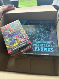 Pokemon Mega Evolution Phantasmal Flames Elite Trainer Box + 1 Booster Bundle - Image 1