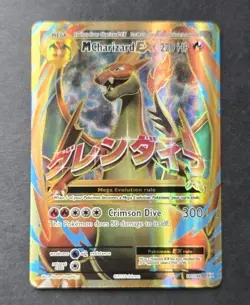 M Charizard EX (Full Art) 101/108 XY Evolutions Holo NM Pokemon - Image 1