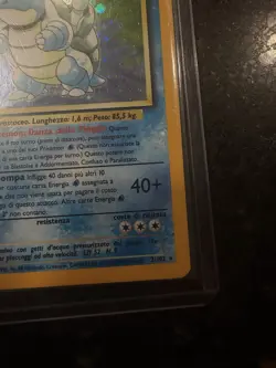 Pokemon Blastoise 1st Edition Holo Rare 2/102 Italian Base Set - Image 2