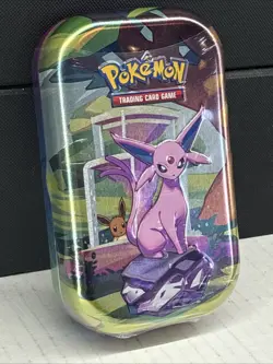 Pokemon TCG: Prismatic Evolutions Espeon Mini Tin Factory Sealed Brand NEW 🔥 - Image 3