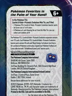 Pokemon TCG: Prismatic Evolutions Espeon Mini Tin Factory Sealed Brand NEW 🔥 - Image 5
