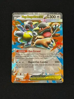 Pokemon Mega Kangaskhan ex 104/132 Me01: Mega Evolution Holo - Image 1