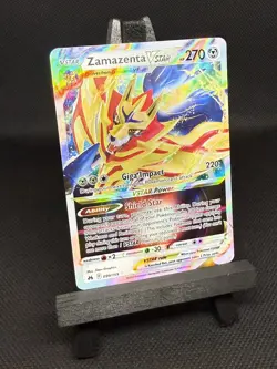 Crown Zenith Pokemon Zamazenta Vstar 099/159 Ultra Rare NM TCG - Image 1