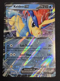 Pokemon TCG - Keldeo EX 30/86 - White Flare - Double Rare - NM - Image 1