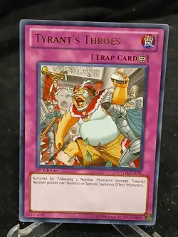 Yu-Gi-Oh! Tyrant's Throes PHSW-EN076 R MP - Image 1