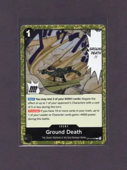 Ground Death R OP14-096 The Azure Sea's Seven Foil One Piece - Image 1