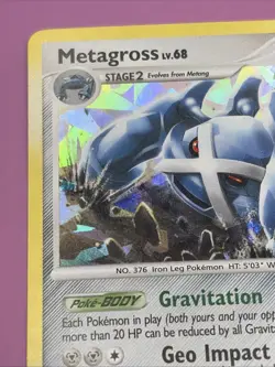 Metagross 7/147 Supreme Victors Cracked Ice Holo Mid-Era Pokemon Card - Image 3