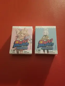OSHI PUSH - VTUBER CARD GAME - CONVENTION EXCLUSIVE DECKS - NEW SEALED - Image 1