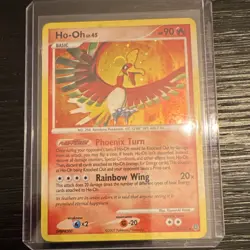 Pokemon TCG Ho-Oh Secret Wonders 10/132 Reverse Holo Rare 90HP English Card - Image 1