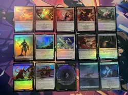 Magic The Gathering Avatar The Last Airbender 15 CARD LOT COLLECTOR BOOSTER - Image 1
