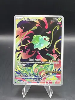 Bulbasaur - (Mega Evolution Stamped) 133/132 Miscellaneous Cards & Products Holo - Image 1