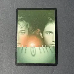 The X-Files CCG Premiere Agent Card # 169 AGENT FOX MULDER - Image 2