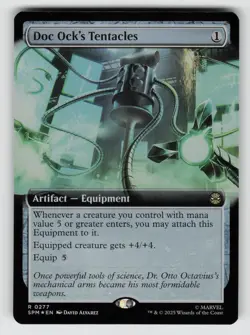 Doc Ock's Tentacles*Foil* SPM 162 NM - Image 1