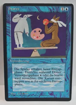 GERMAN STASIS FBB EX/NM UNPLAYED FREE SHIPPING FOREIGN BB BETA (M2) - Image 1