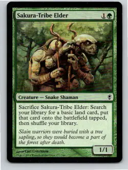 Magic the Gathering Sakura-Tribe Elder Conspiracy MTG Free Shipping! - Image 1