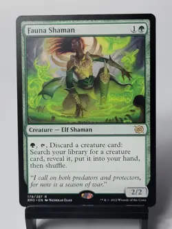 Magic The Gathering - The Brothers' War - Fauna Shaman - Image 1