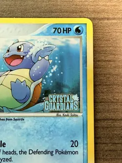 Wartortle 42/100 Reverse Holo EX Crystal Guardians Pokemon Card - Image 2