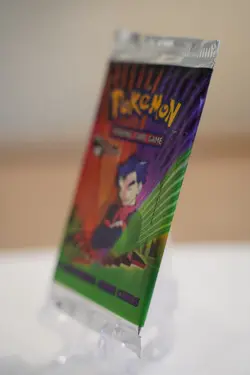 Pokemon TCG Gym Challenge Unlimited Booster Pack Koga Artwork WOTC 742818062244 - Image 3