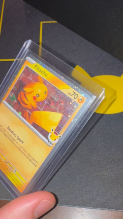 2026 Pokemon Day 30th Anniversary Pikachu 051 Stamped Promo Holo Swirl 💫 - Image 2
