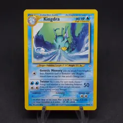 Kingdra (Rare) 19/64 Neo Revelation (2000) - Pokemon TCG - NM - Image 1