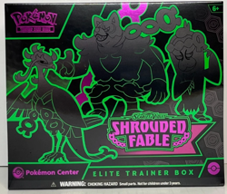 Shrouded Fable Pokemon Center Elite Trainer Box ETB Scarlet & Violet SFA SWSH - Image 1
