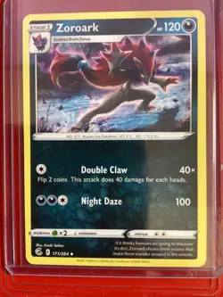 Zoroark Reverse Holo - 171/264 - Fusion Strike Pokemon 2021 - Image 1