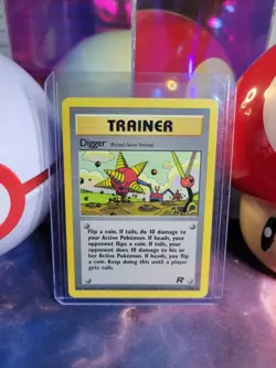 Digger (Rockets Secret Machine) 75/82 Pokemon TCG Team Rocket Unlimited Uncommon - Image 1