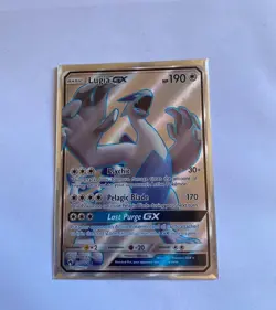 Lugia GX 207/214 Full Art Ultra Rare Lost Thunder - Pokemon TCG NM - Image 1