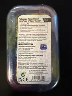Pokemon TCG: Prismatic Evolutions - Mini Tin - Umbreon Art - Sealed New - Image 2