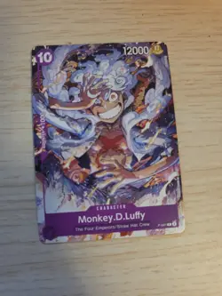 Monkey.D.Luffy P-041 - Starter Deck ST18 PURPLE Gear 5 Promo Near Mint - Image 1