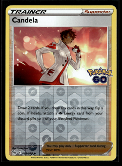 Candela 65/78 Reverse Holo | Pokemon GO | Pokemon Card LP - Image 1