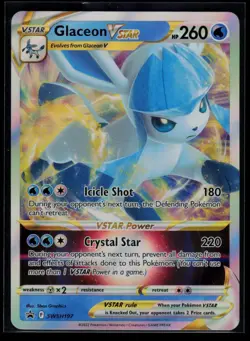 Glaceon VSTAR - Promo Water Holofoil SWSH: Sword & Shield Promo Cards SWSH197 - Image 1