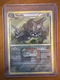 Pokemon TCG Steelix League & Championship Cards 24/95 Promo Cross Hatch Holo NM - Image 1