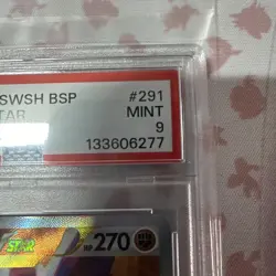 PSA 9 Lucario VSTAR SWSH291 SWSH: Sword & Shield Promo Cards Holo - Image 3