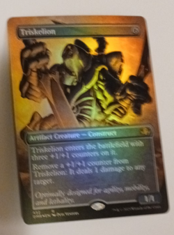 Triskelion Borderless FOIL NM/M Magic the Gathering Dominaria Remastered MTG - Image 1