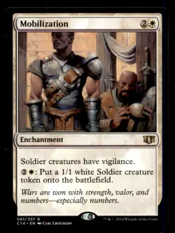 Mobilization LP Light Play Commander 2014 MTG [12019] - Image 1