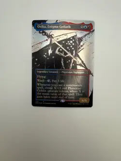 Ovika, Enigma Goliath (Showcase) Phyrexia: All Will Be One Foil - Image 1