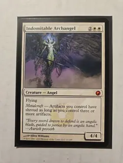 Indomitable Archangel - Scars of Mirrodin - LP - Mythic - Creature - Image 1